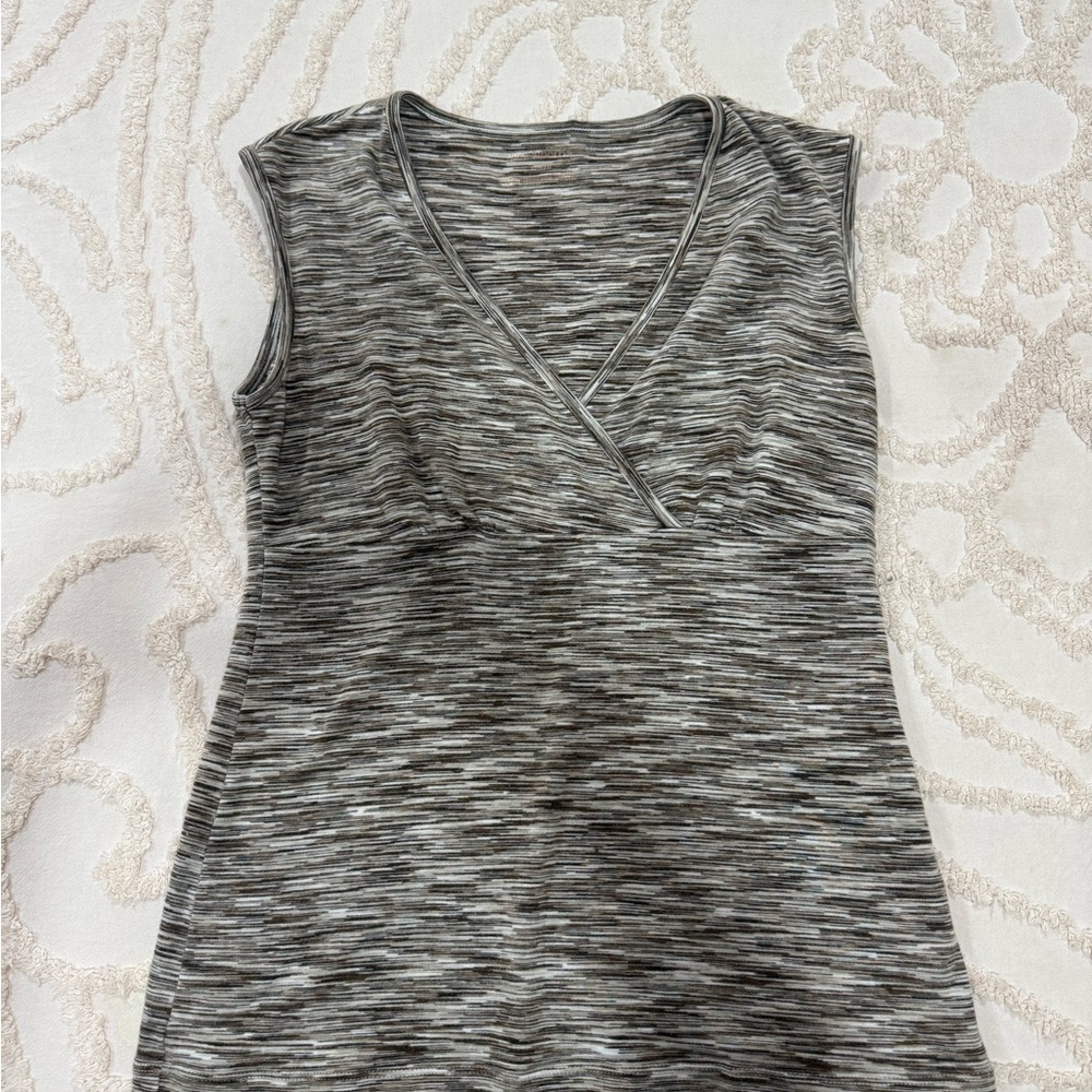 Gray Sleeveless Women's Top